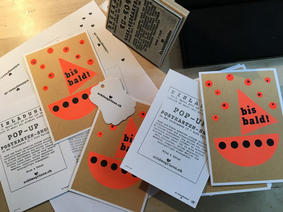 Eröffnung: POSTKARTEN-SHOP