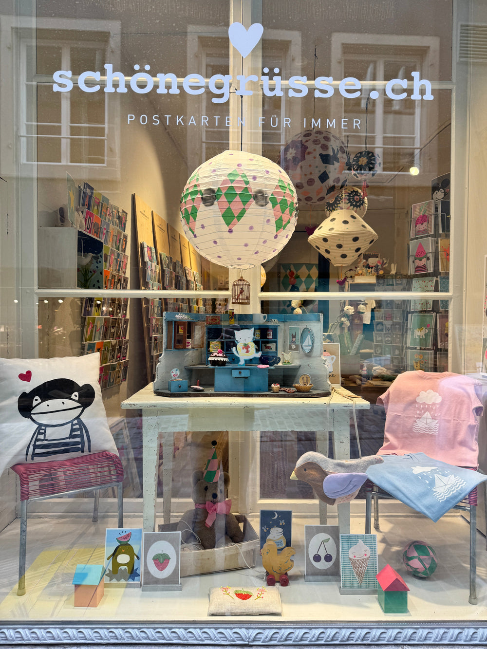 Unser Laden in Zürich :::: Originales für jeden Anlass