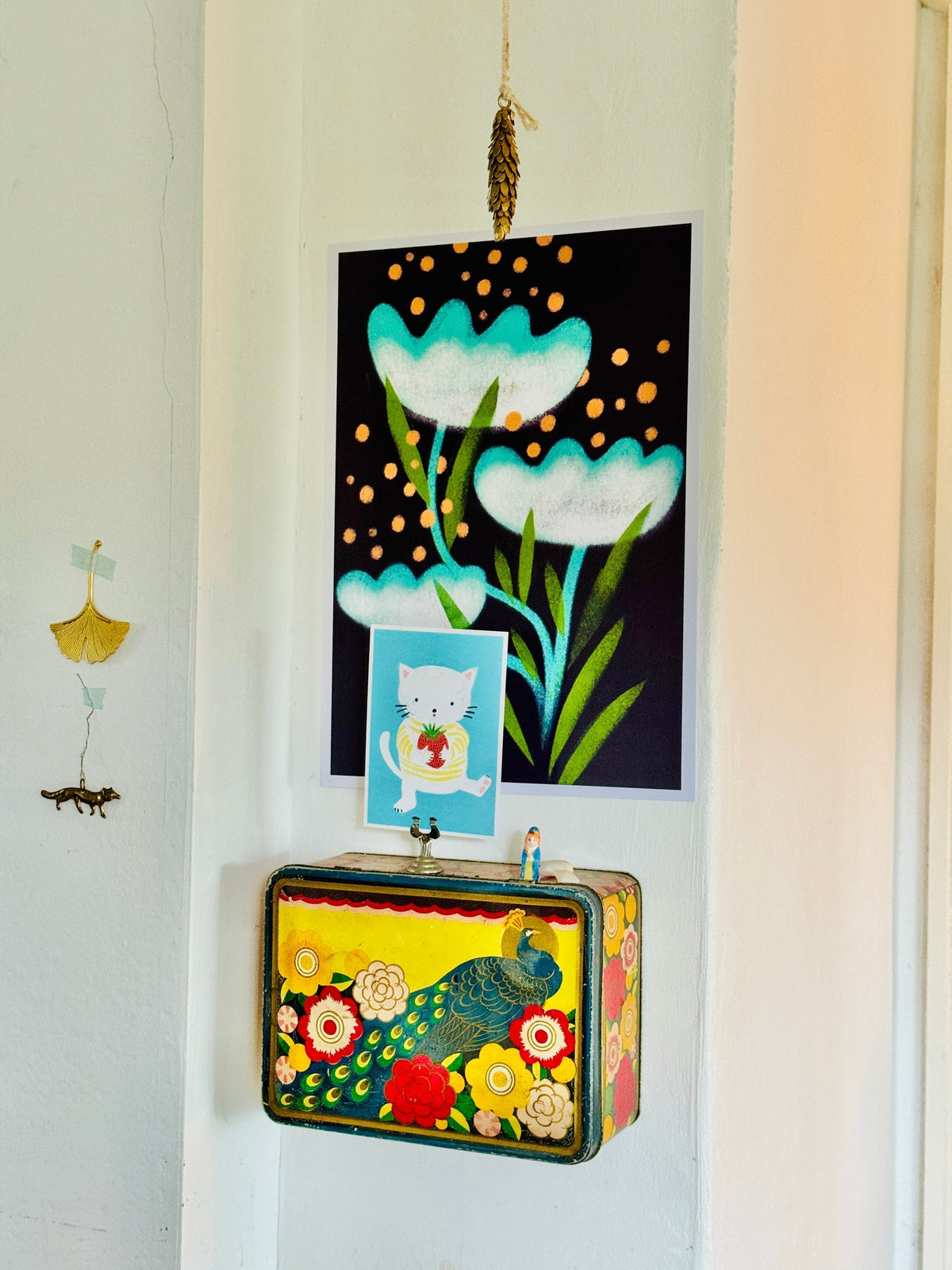 Neue Poster schmücken das Haus