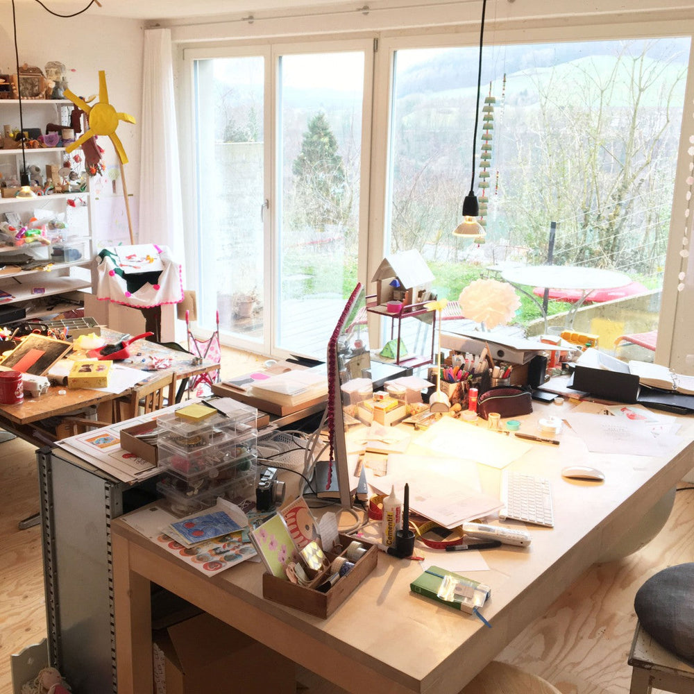 Ein Blick in Ninas Atelier