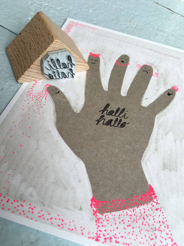 Stempel - "hallihallo"