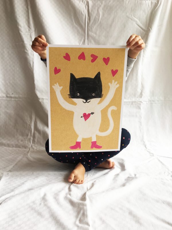 Poster - Katze
