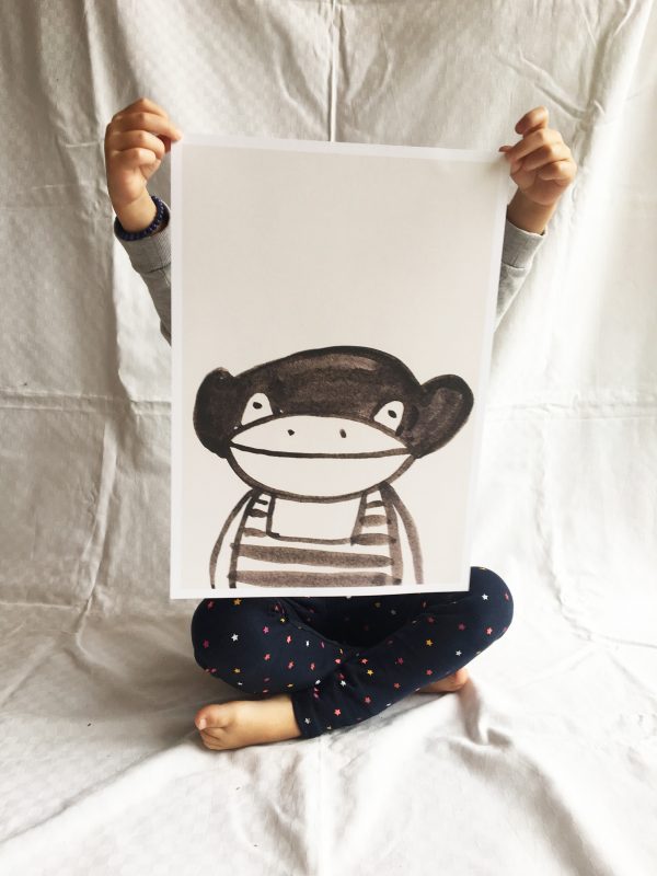 Poster - Affe