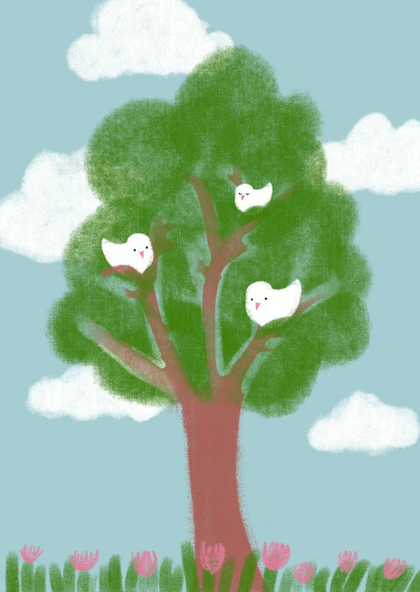 Geburtskarte *Baum*