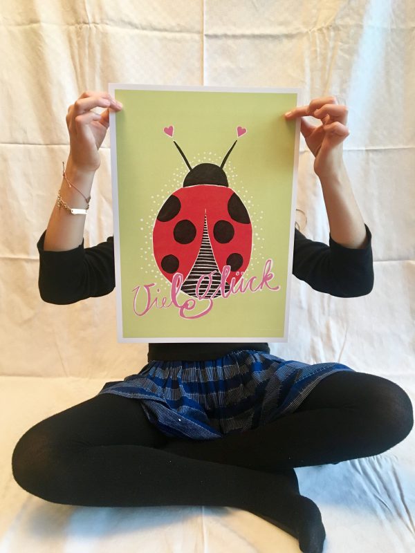 Poster - Glückskäfer