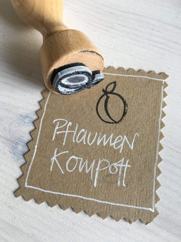 Stempel - *Pflaume*