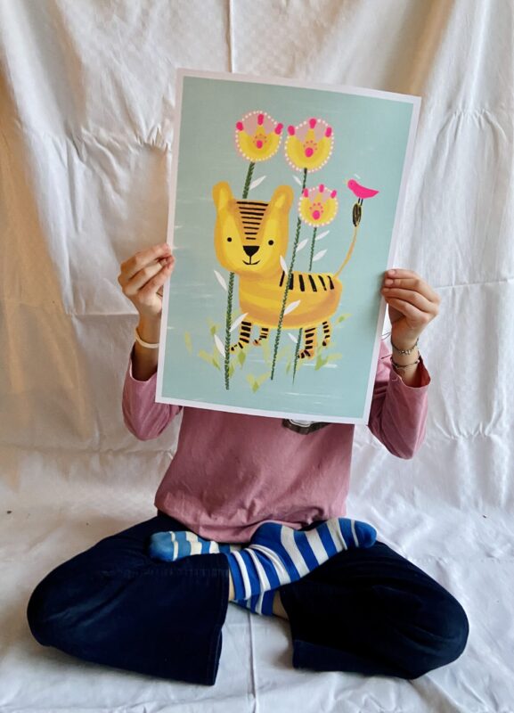 Poster - Kleiner Tiger