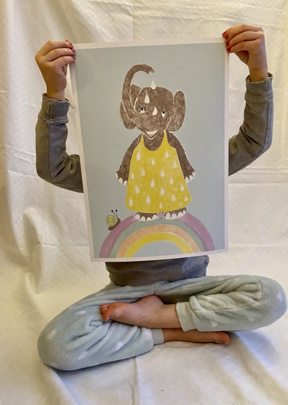 Poster - Elefantenregen