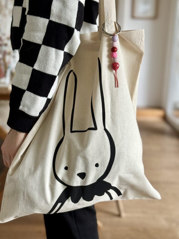 Hasen Tasche mit Anhänger