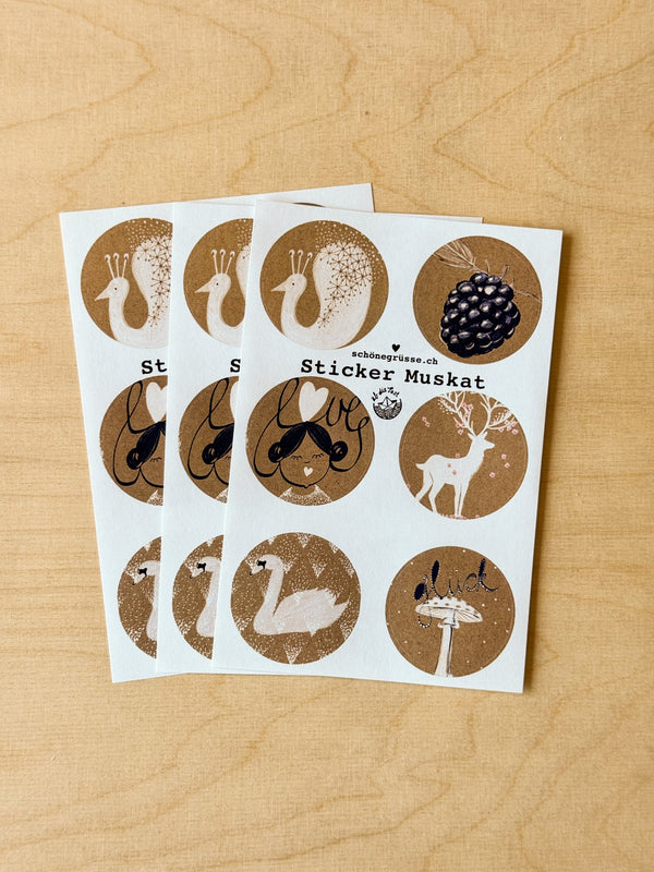Sticker Muskat