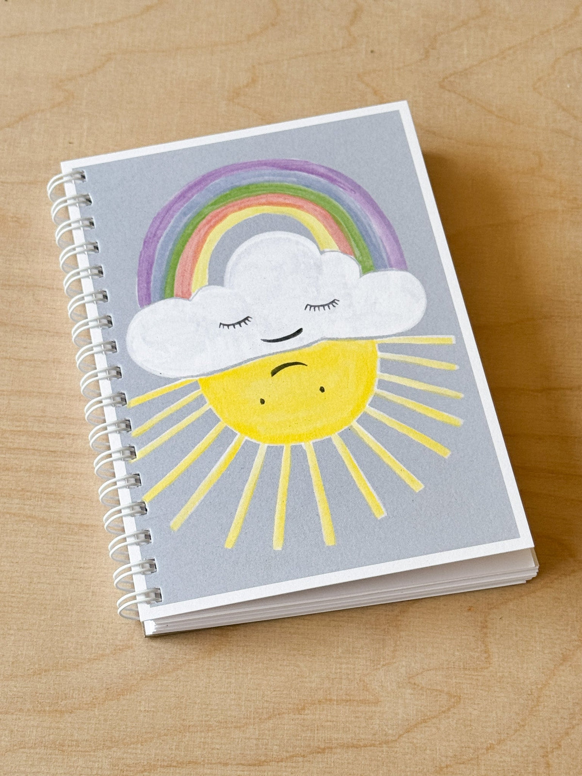 Notizbuch-Regenbogen