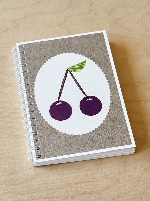 Notizbuch - Kirsche