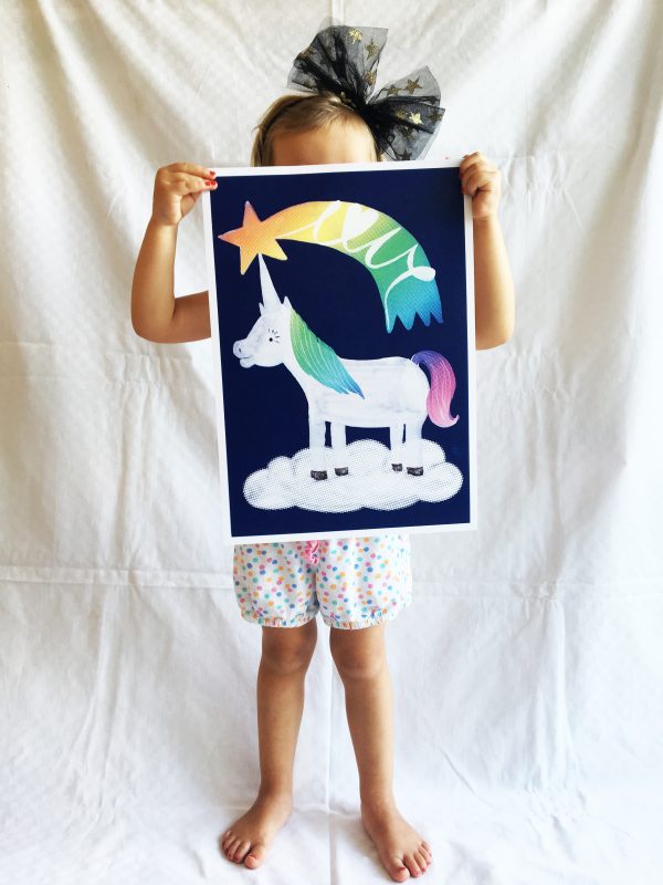 Poster - Einhorn