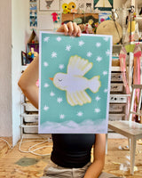 Poster - Wintervogel