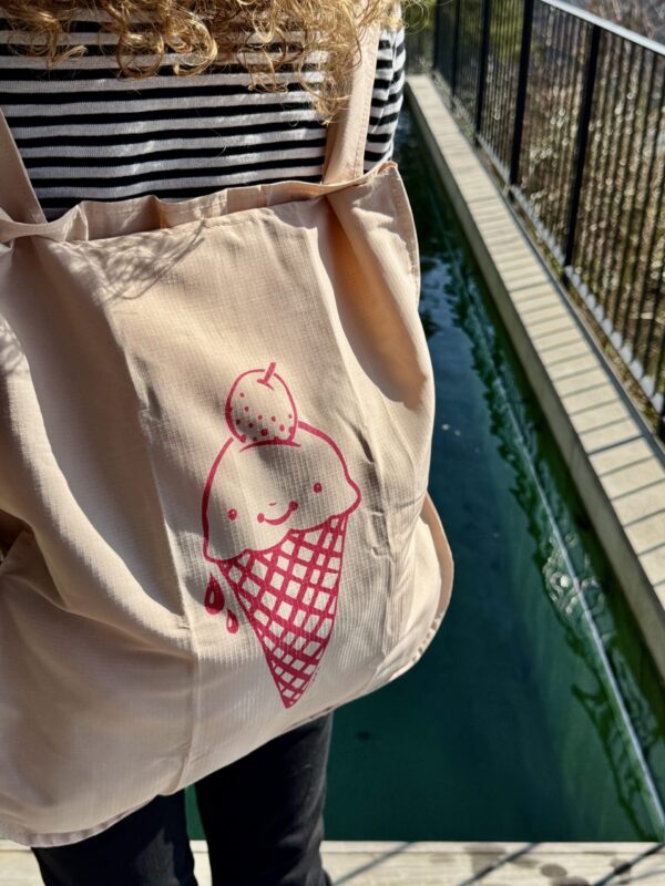 Tasche "Himbeer-Ice"