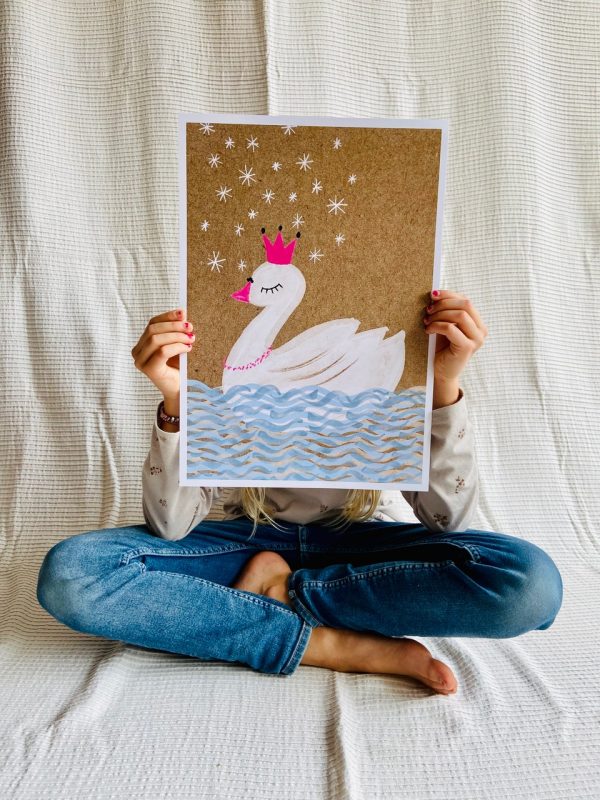 Poster - Lullaby Schwan