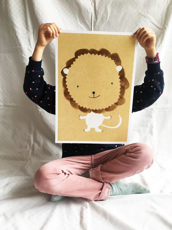 Poster - Löwe