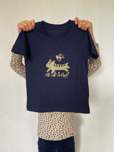 Kids-Shirt *Tiger* navy