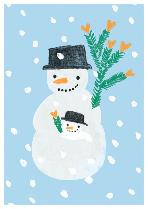 Winter - Schneemann (200)