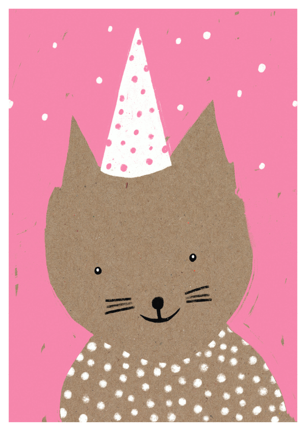 Circus - Katze mit Hut (265)
