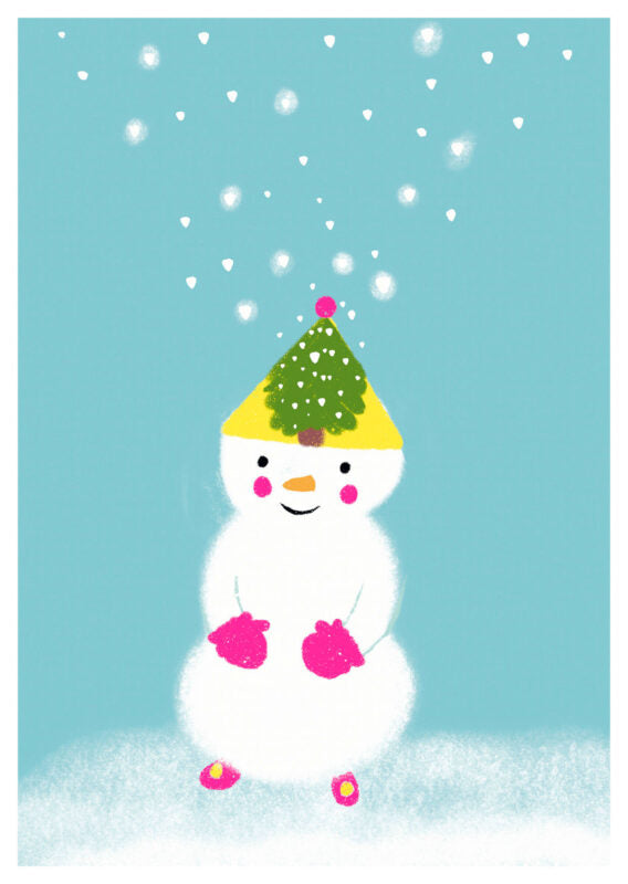 Winter - Schneefrau (322)