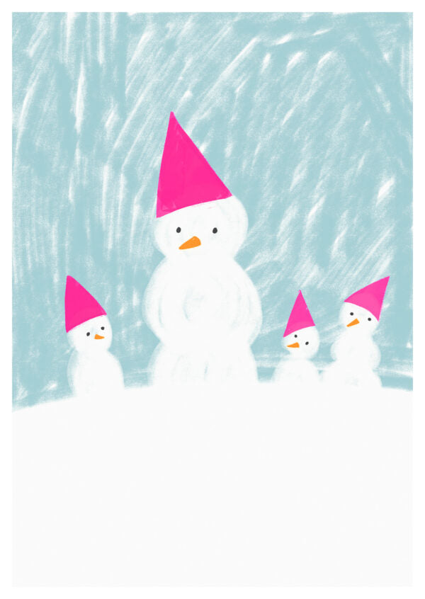 Winter - Schneemänner (332)
