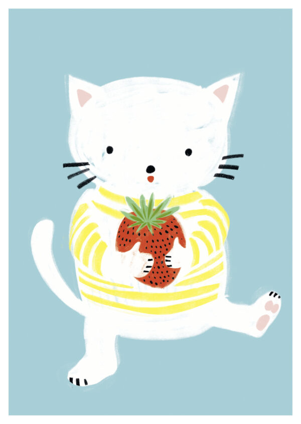 Circus - Erdbeereb Katze (345)