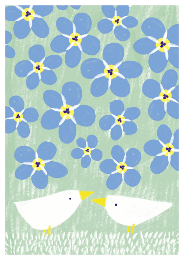 Frühling - Vogel Wiese (346)