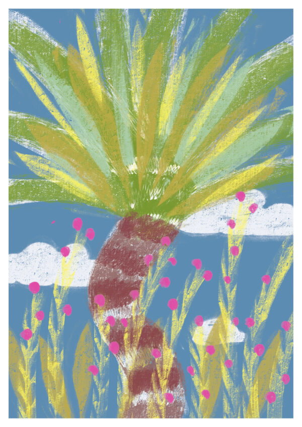 Sommer - Palmenbaum (347)