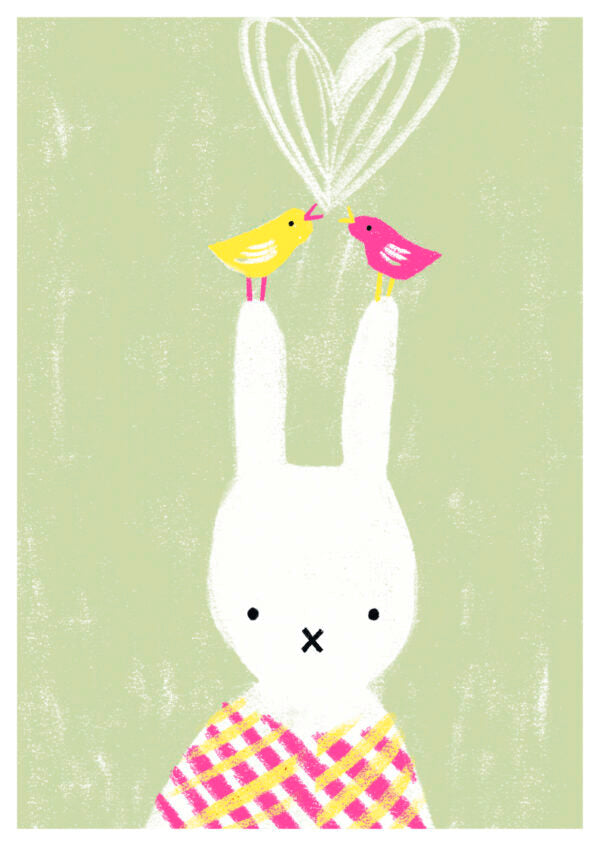Happy - Hase & Vögel (348)