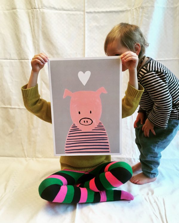 Poster - Schweinchen