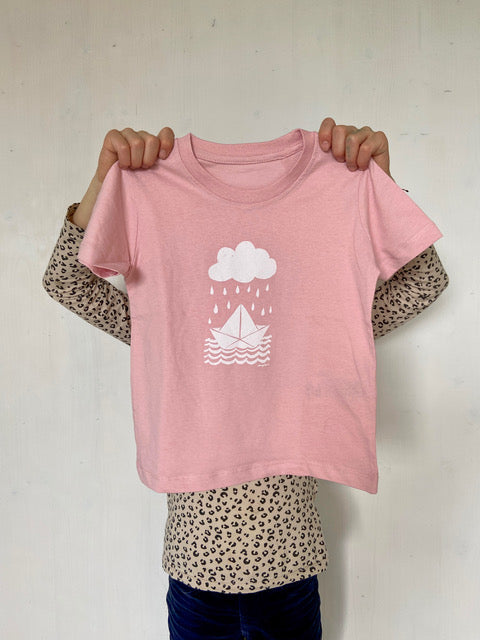 Kids-Shirt *Schiffchen* rosa