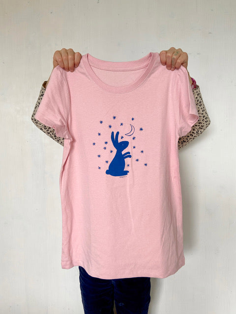 Shirt *Hase* Damen rosa