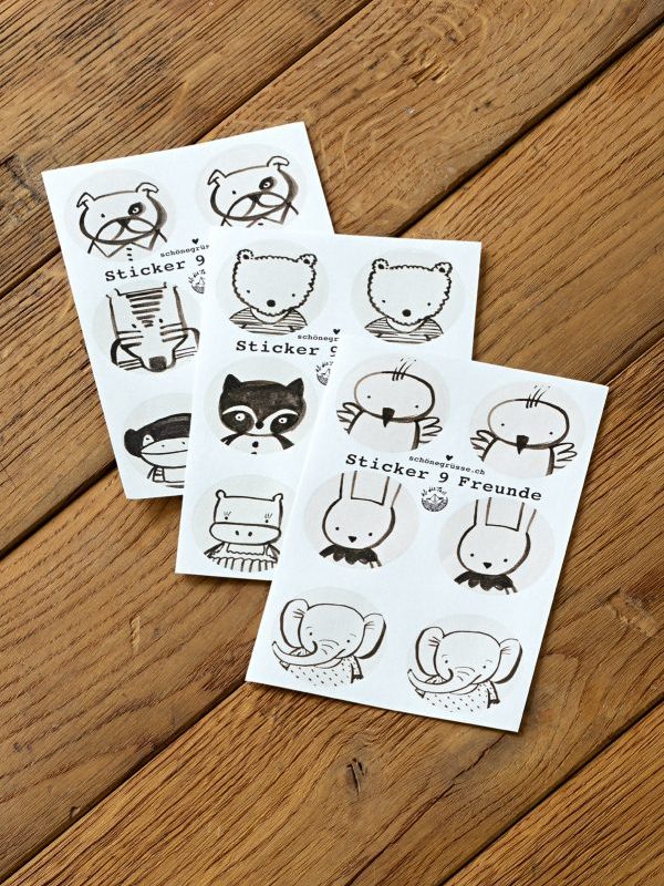 Sticker - Freunde