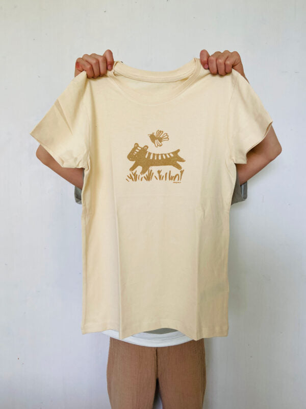 Shirt *Tiger* Damen beige